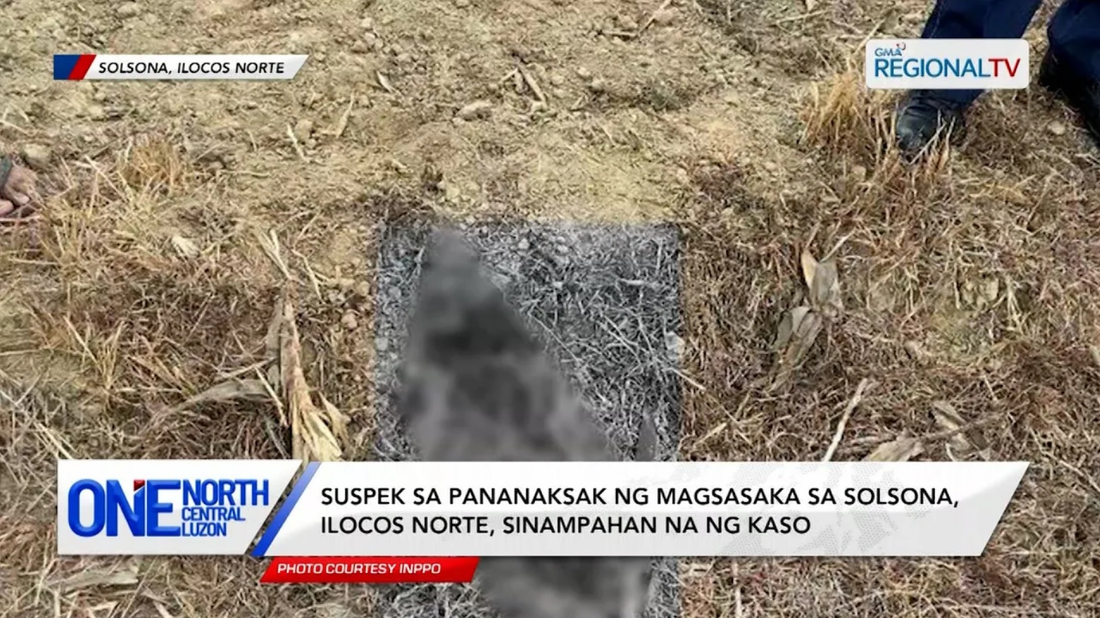 Suspek sa pananaksak ng magsasaka, sinampahan na ng kaso ayon sa pulisya