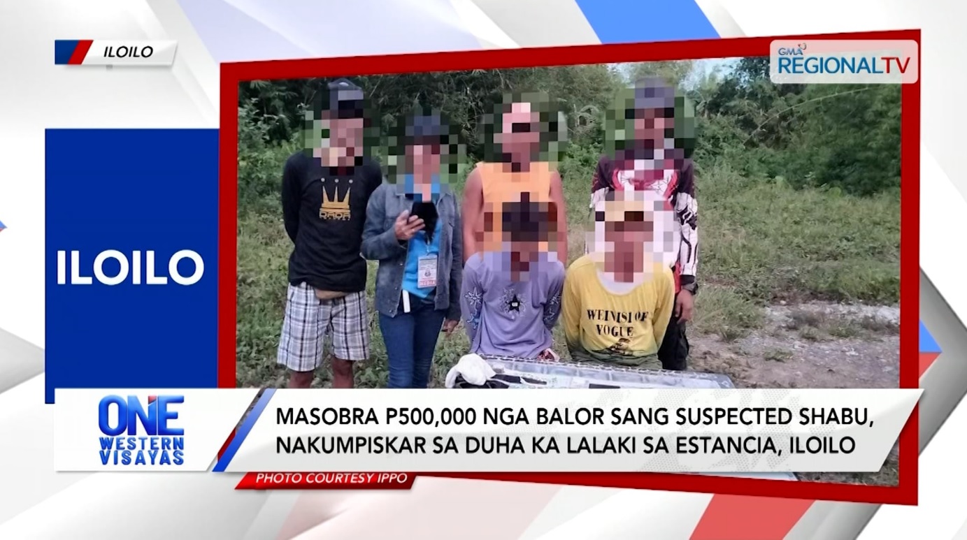 Masobra P500,000 nga balor sang shabu, nakumpiskar sa 2 ka lalaki sa Estancia