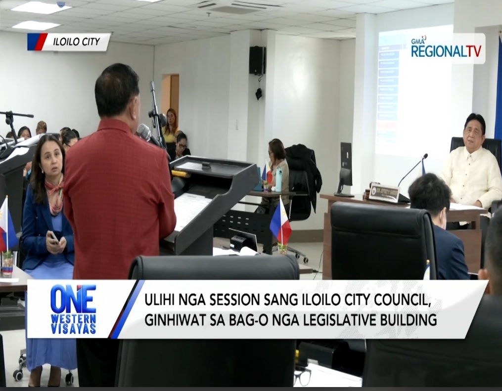 Ulihi nga session sang Iloilo City Council ginhiwat sa new Legislative building