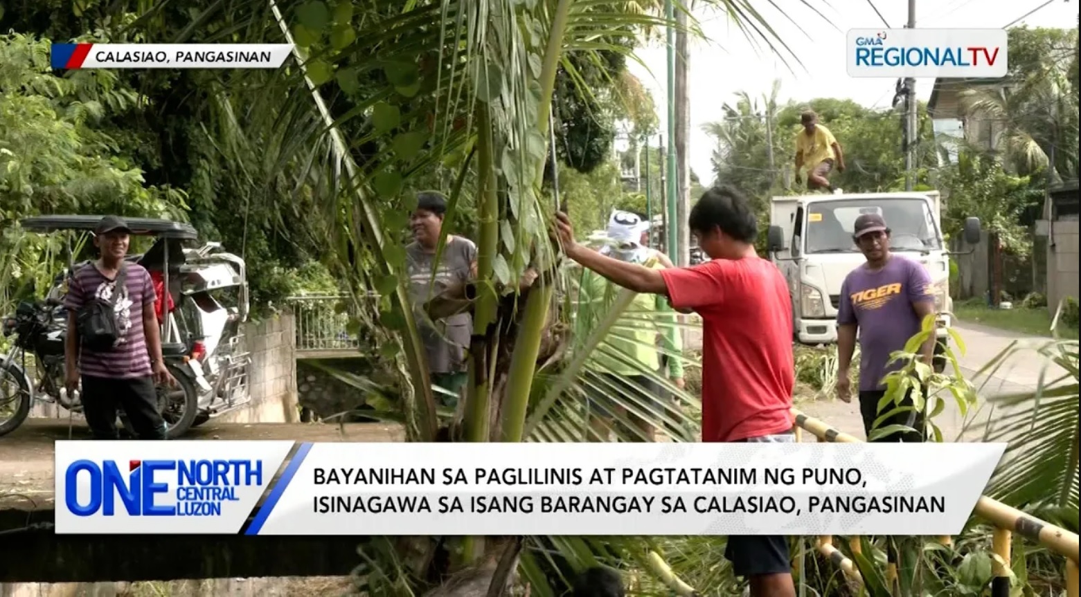 Bayanihan sa paglilinis at pagtatanim ng puno, isinagawa