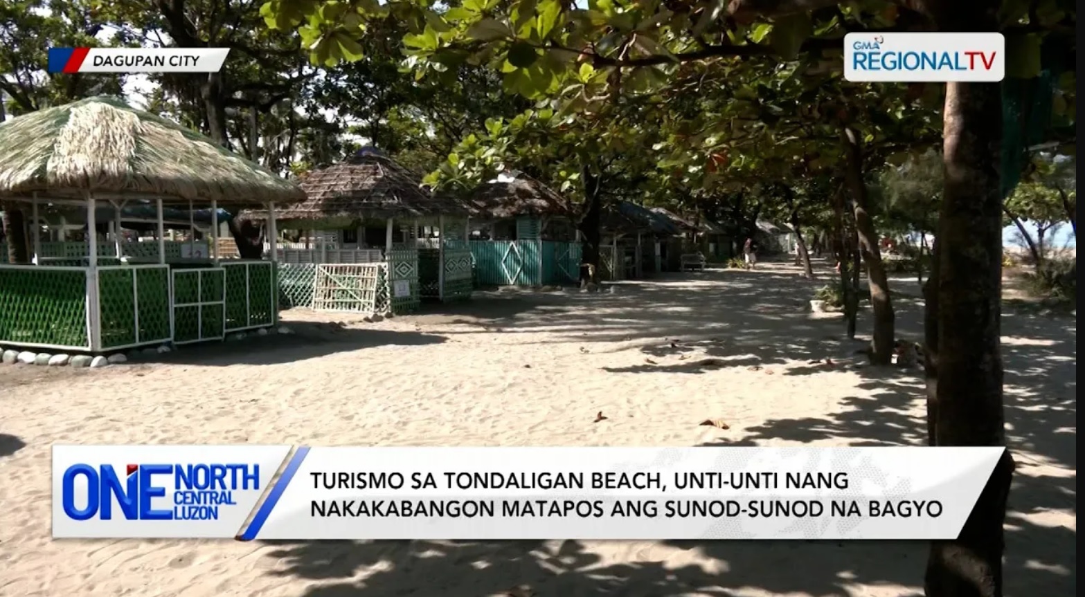 Turismo sa Tondaligan Beach, unti-unti nang nakakabangon | One North Central Luzon