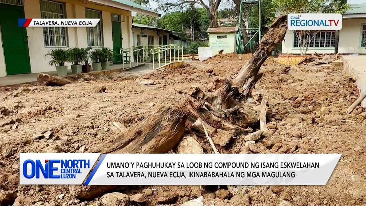 Umano’y paghuhukay sa loob ng compound ng isang eskwelahan, ikinababahala | One North Central Luzon