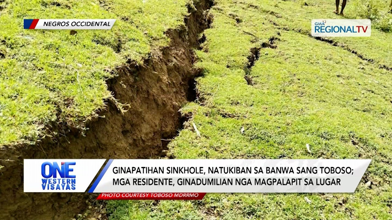 Ginapatihan sinkhole, natukiban sa banwa sang Toboso | One Western Visayas