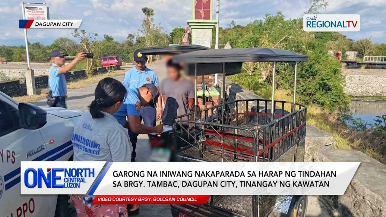 Garong na iniwang nakaparada sa harap ng tindahan, tinangay ng kawatan | One North Central Luzon