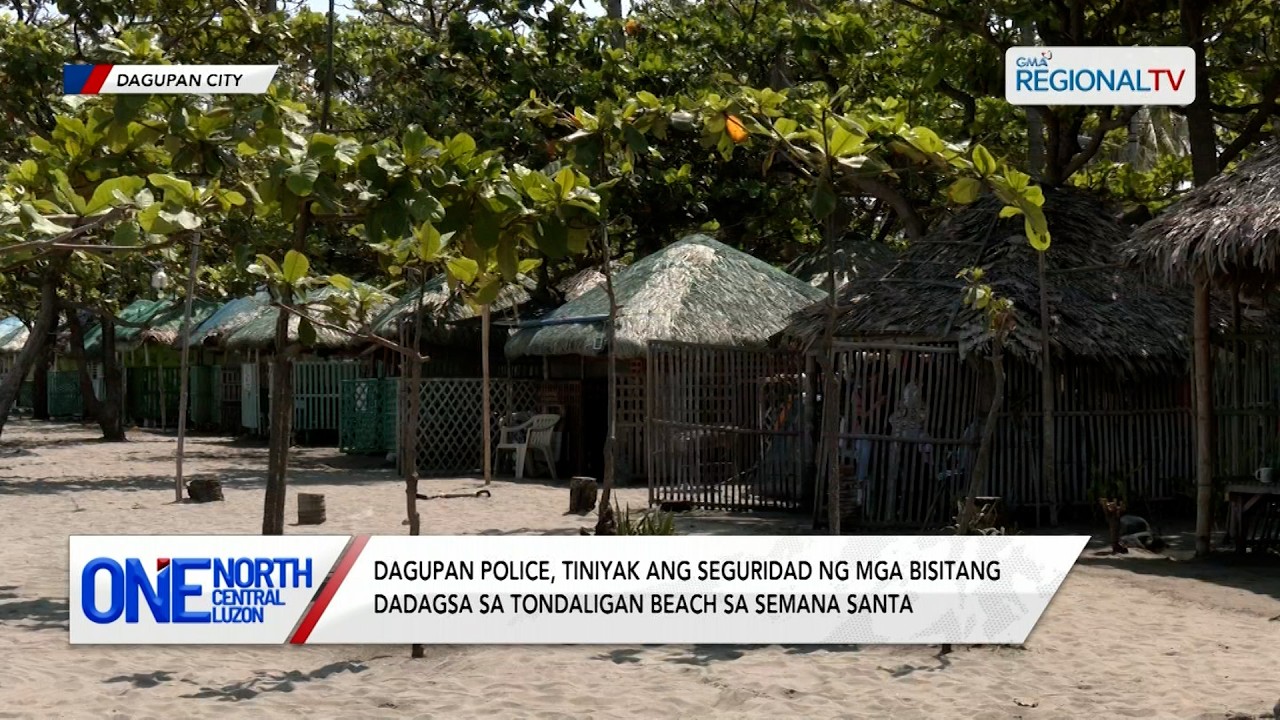 Pulisya, tiniyak ang seguridad ng mga bisitang dadagsa sa Tondaligan Beach | One North Central Luzon