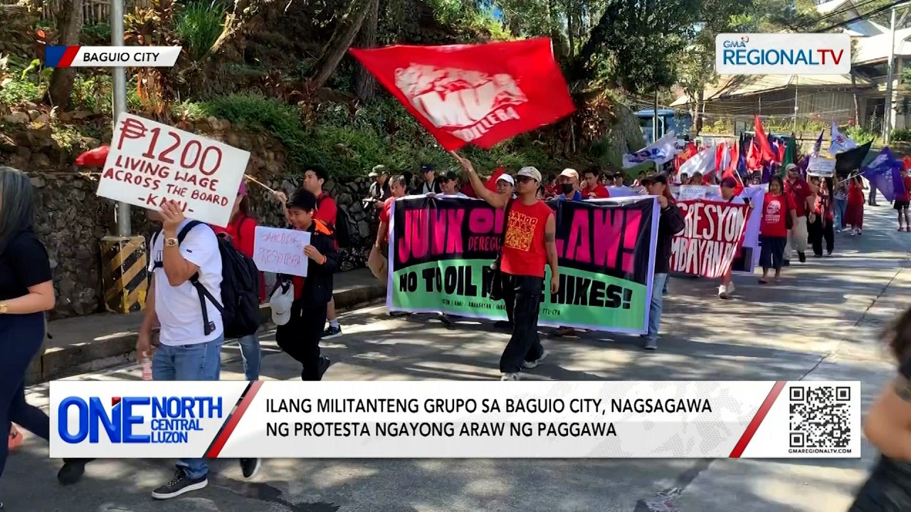 Ilang militanteng grupo, nagsagawa ng protesta ngayong Labor Day | One North Central Luzon