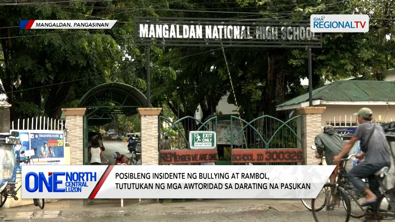 Posibleng insidente ng bullying at rambol, tututukan sa pasukan | One North Central Luzon