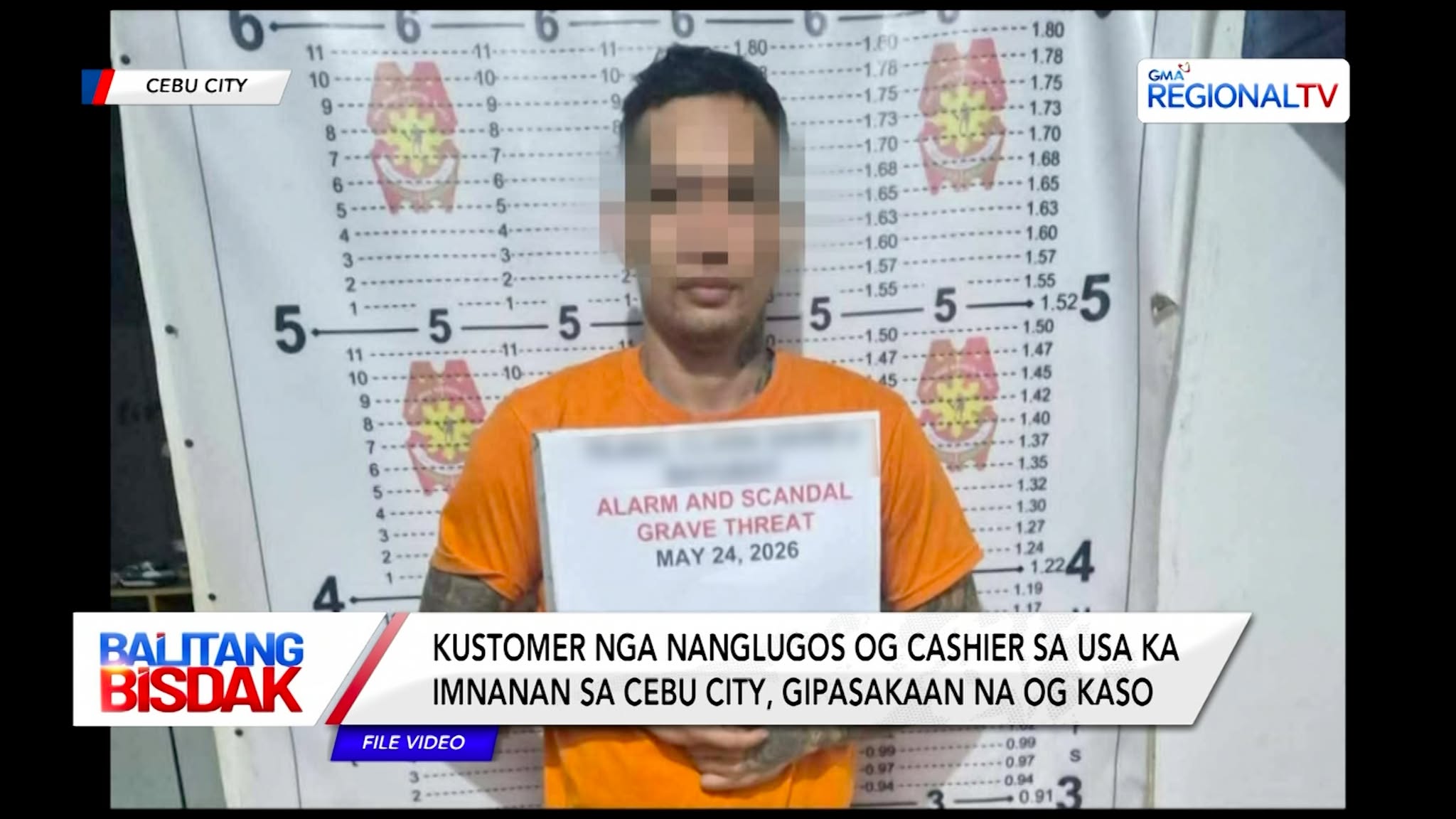 Kustomer nga Nanglugos og Casher, Gipasakaan og Kaso | Balitang Bisdak