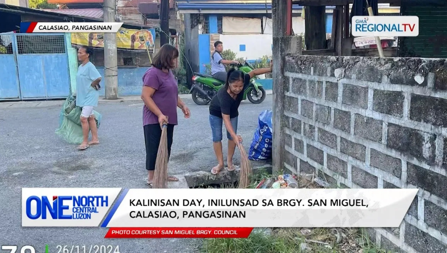 Kalinisan day, inilunsad sa Brgy. San Miguel, Calasiao, Pangasinan