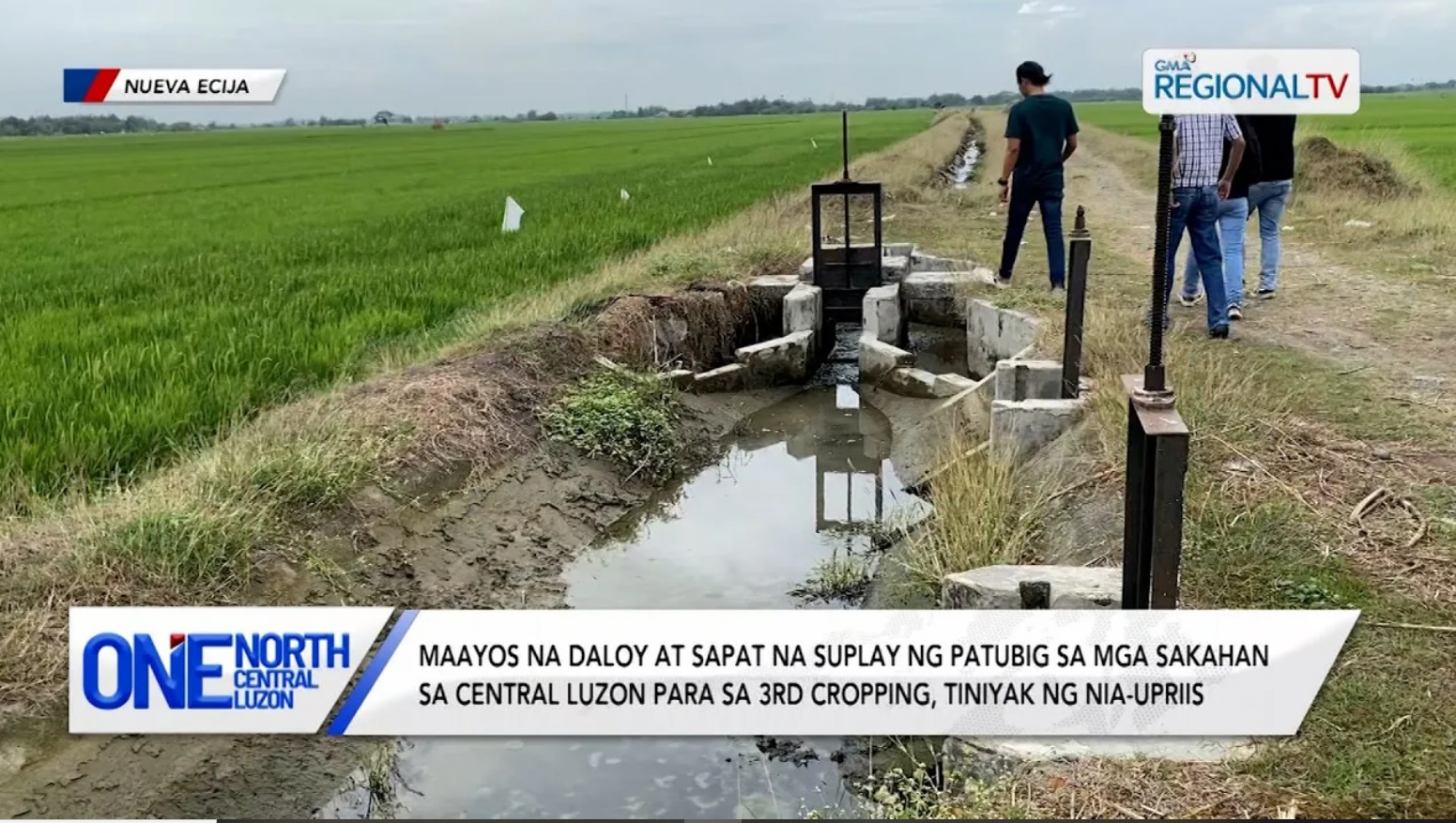 Maayos na daloy at sapat na suplay ng patubig sa Central Luzon, tiniyak