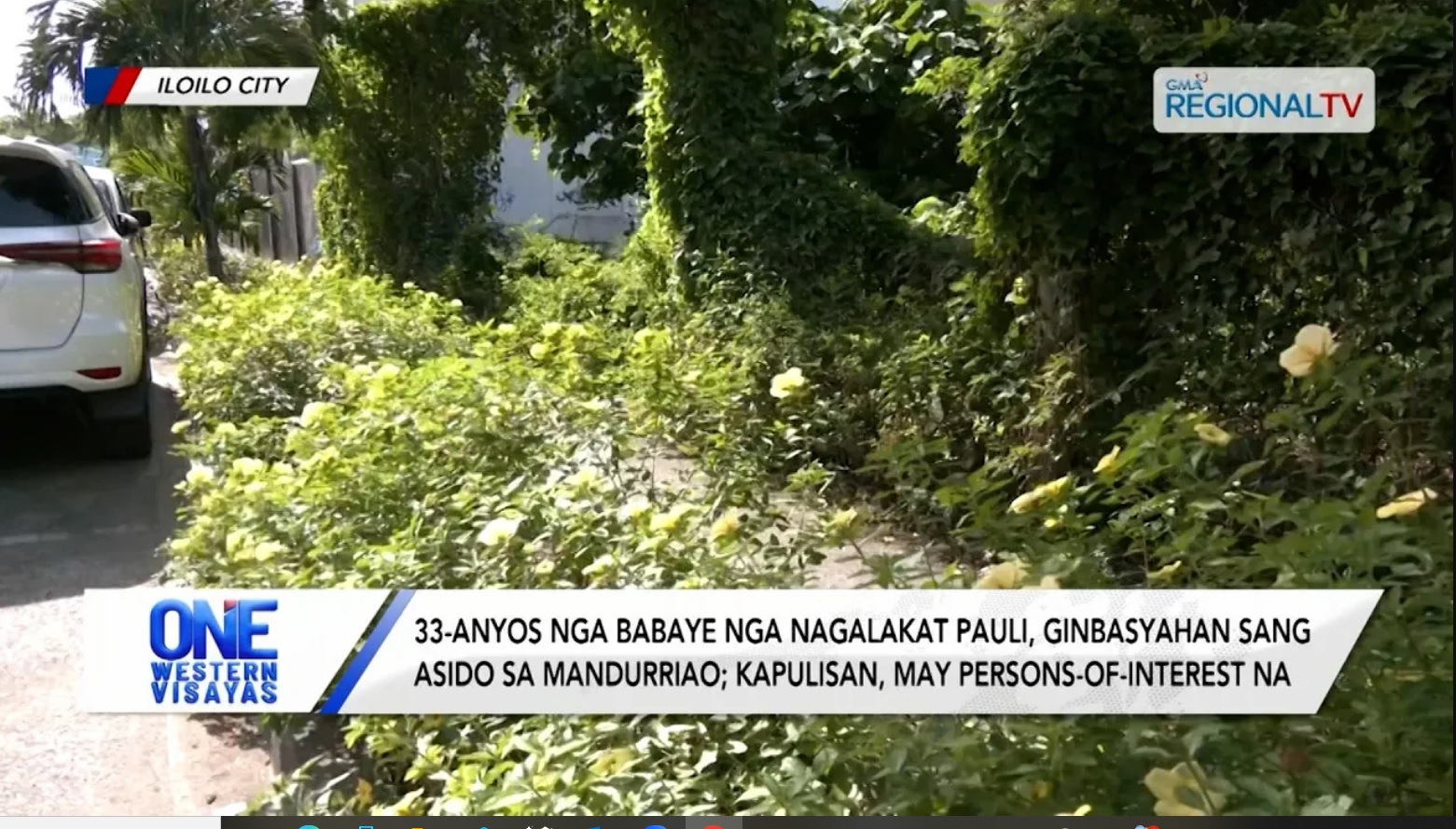 33-anyos nga babaye nga nagalakat pauli, ginbasyahan sang asido sa Mandurriao