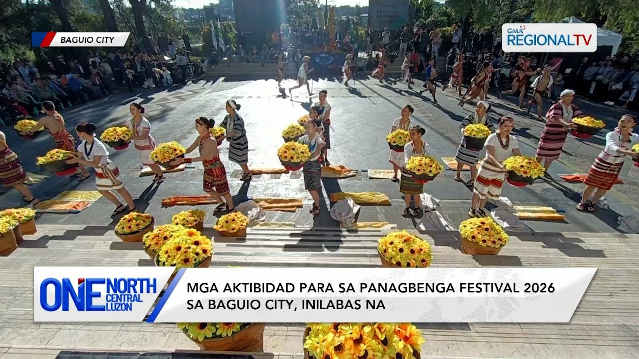 Mga aktibidad para sa Panagbenga Festival 2026 sa Baguio City, inilabas na | One North Central Luzon