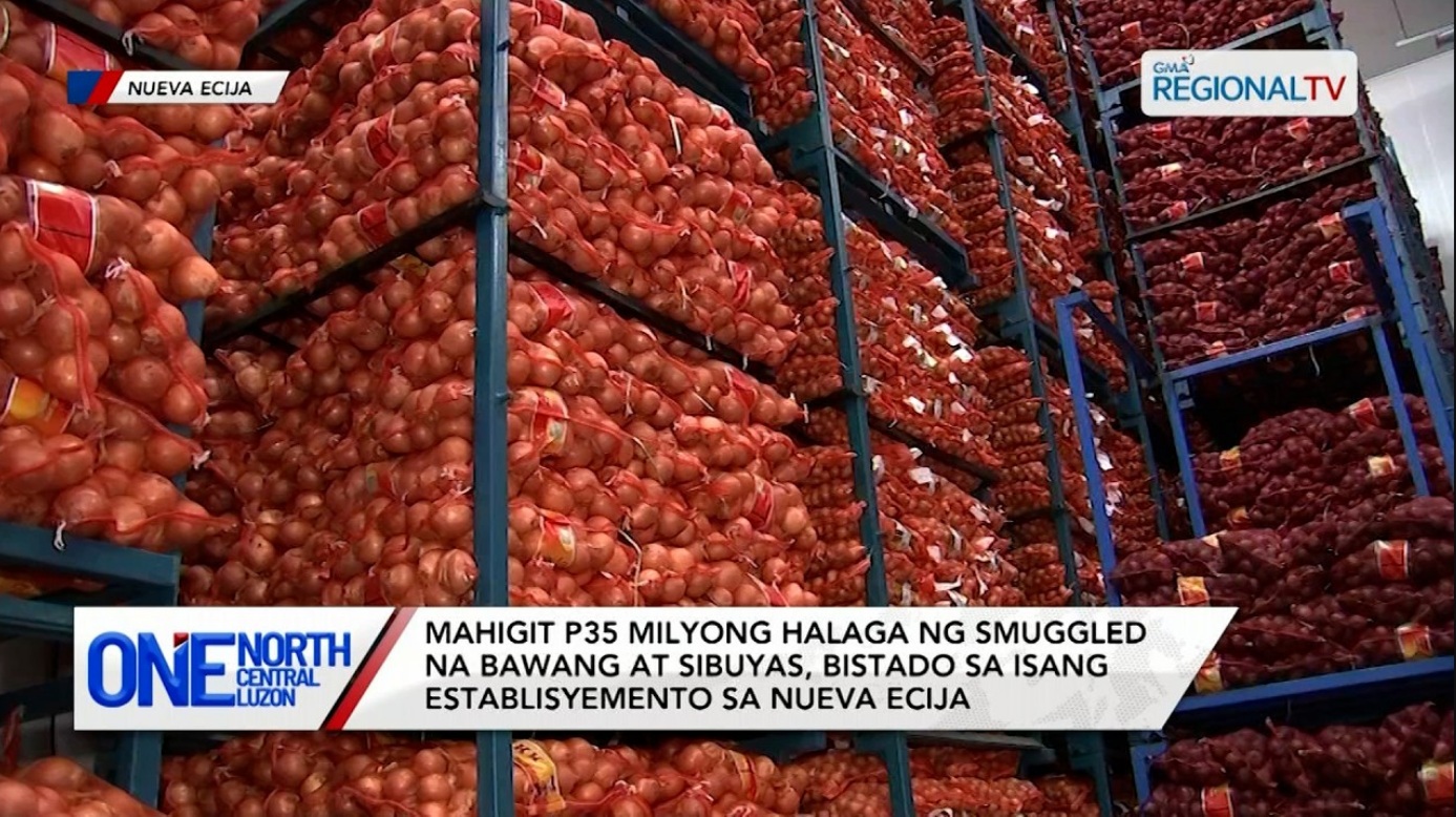 Mahigit P35 milyong halaga ng smuggled na bawang at sibuyas, bistado | One North Central Luzon