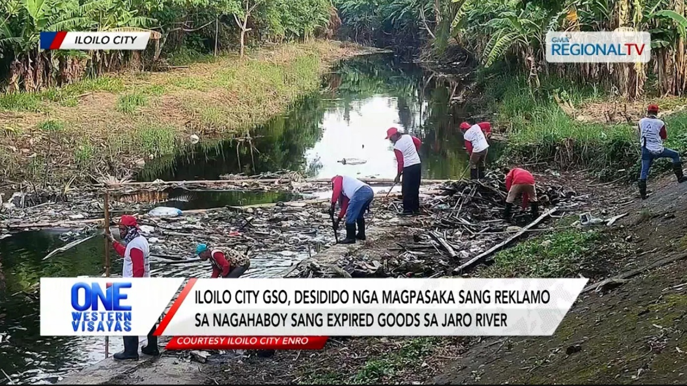 Iloilo City GSO, kasuhan ang kaso sa nagahaboy sang expired goods sa Jaro river| One Western Visayas