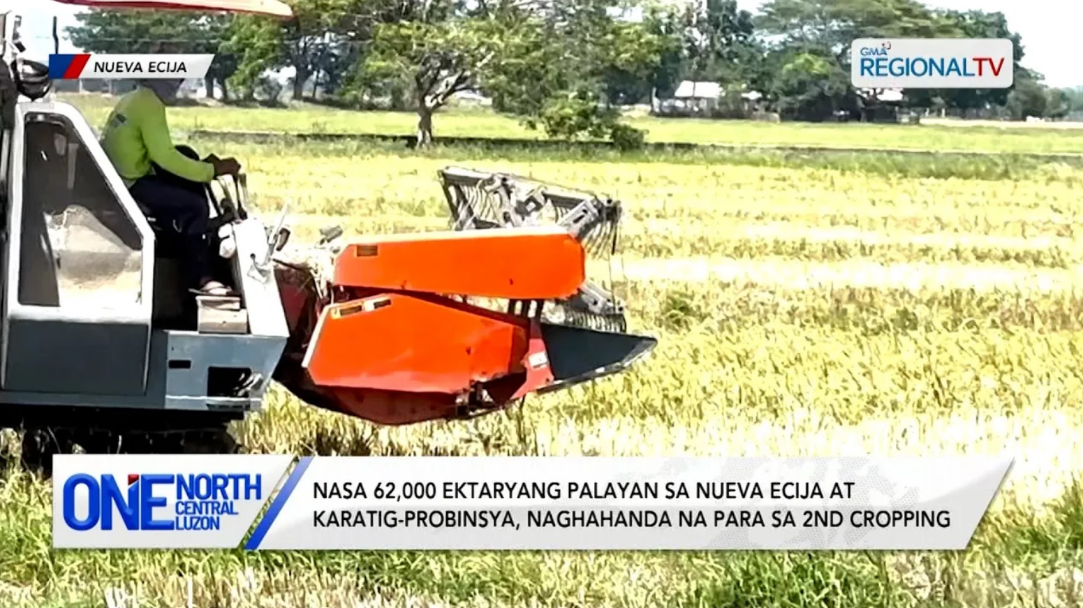 Nasa 62,000 ektaryang palayan, naghahanda na para sa 2nd cropping