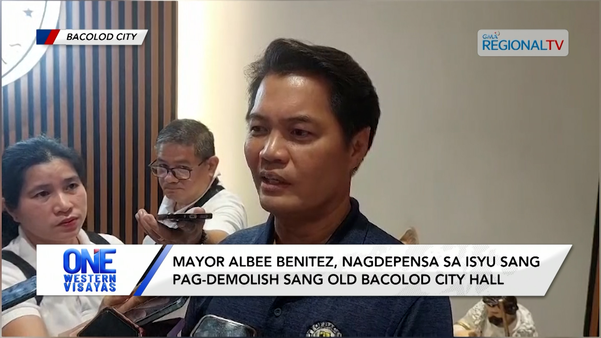 Mayor Albee Benitez, nagdepensa sa pag-demolish sang Old Bacolod City Hall