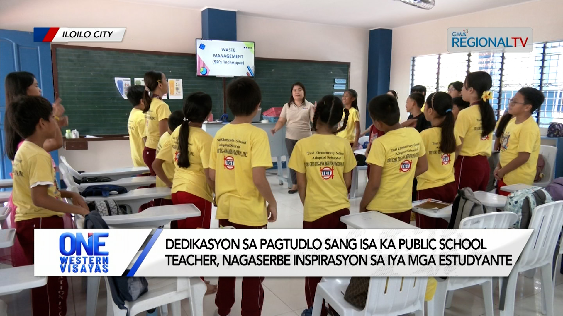 Dedikasyon sa pagtudlo sang public school teacher inspirasyon sa mga estudyante