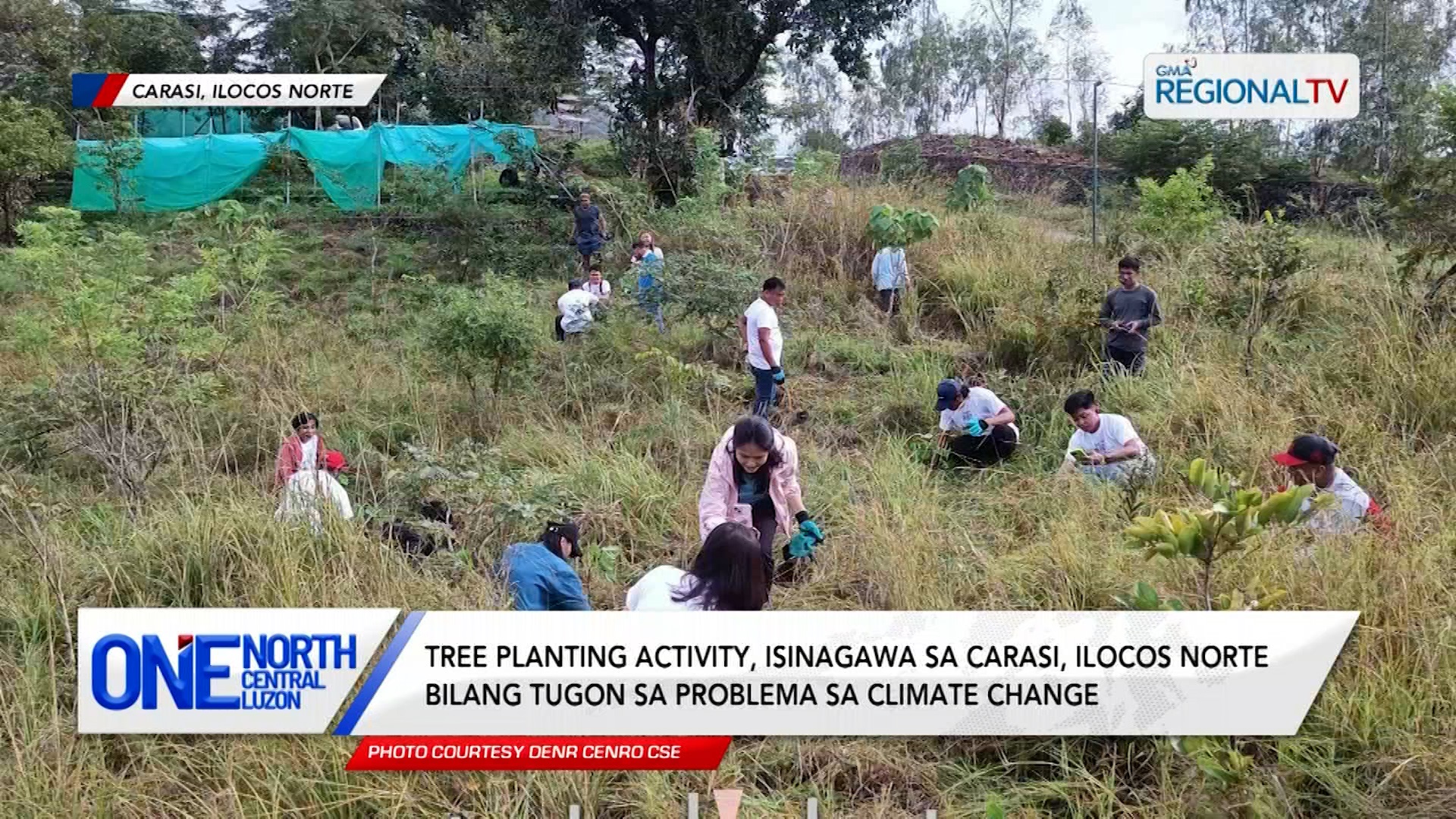 Tree planting activity, isinagawa sa Carasi, Ilocos Norte