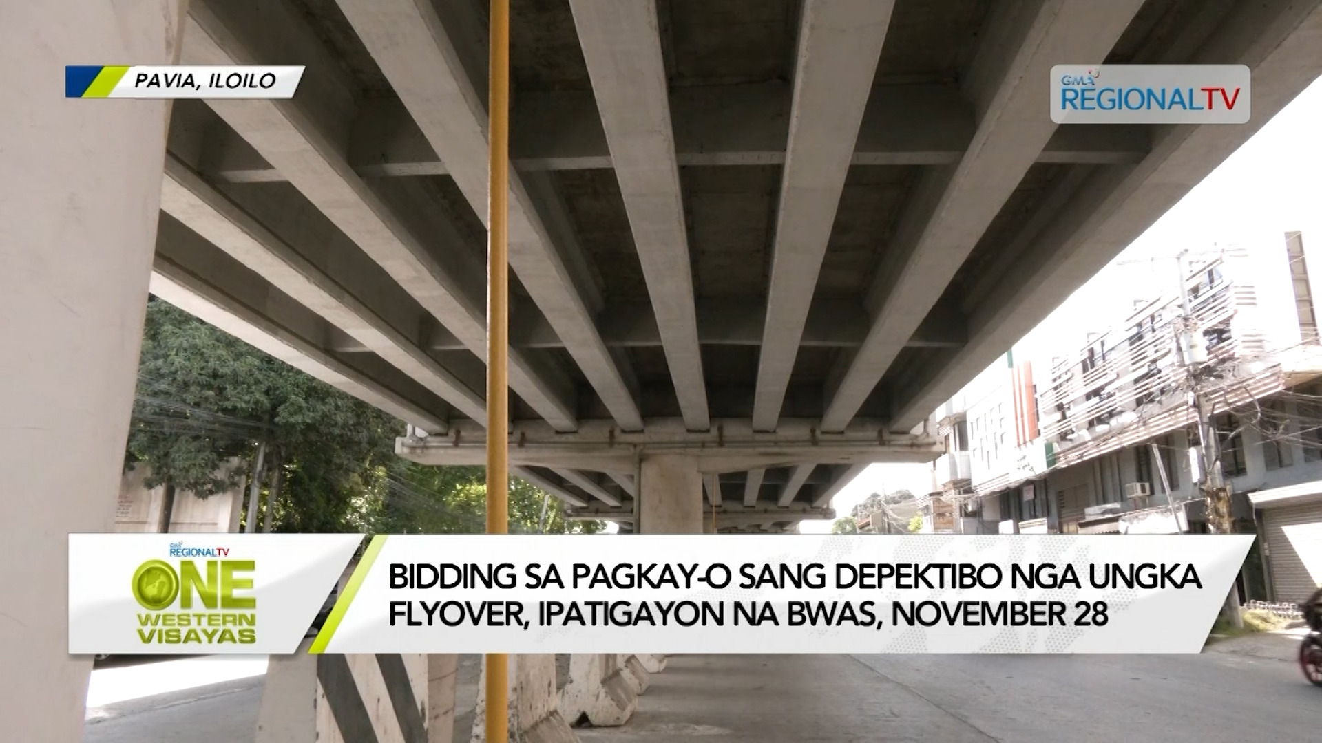 Bidding sa pagkay-o sang depektibo nga Ungka Flyover, ipatigayon na bwas