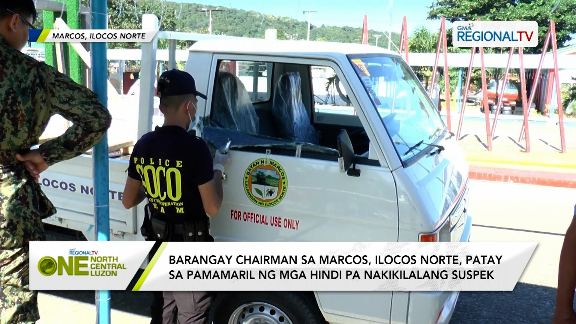 Isang Barangay Chairman Sa Ilocos Norte Patay Sa Pamamaril