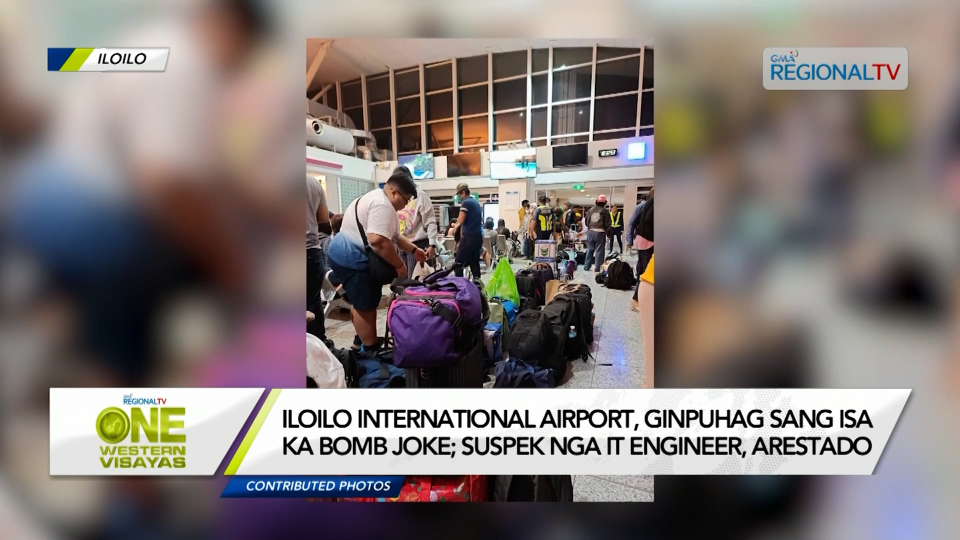 Iloilo International Airport, Ginpuhag sang isa ka bomb joke