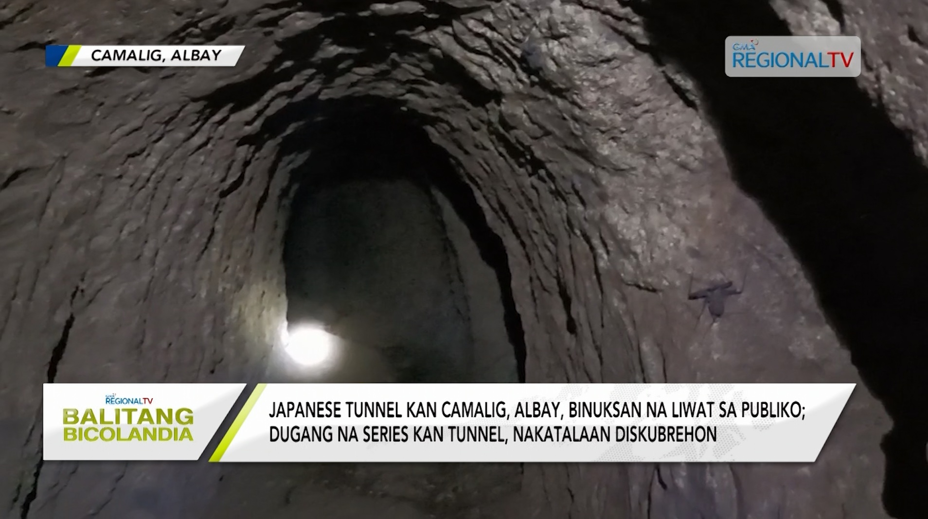 Japanese Tunnel kan Camalig, Albay, binuksan na liwat sa publiko