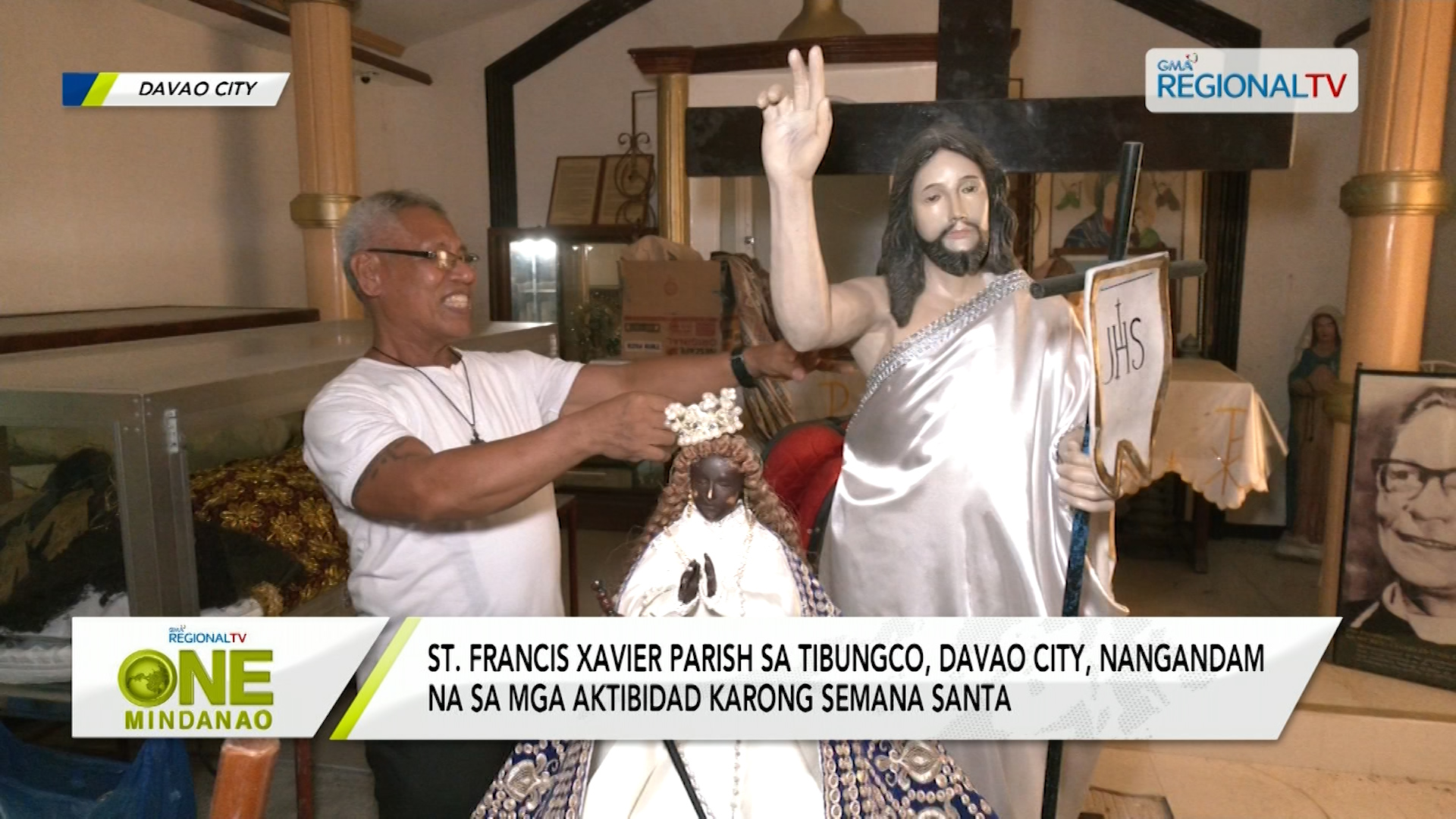 St. Francis Xavier Parish, nangandam na sa mga aktibidad karong Semana Santa