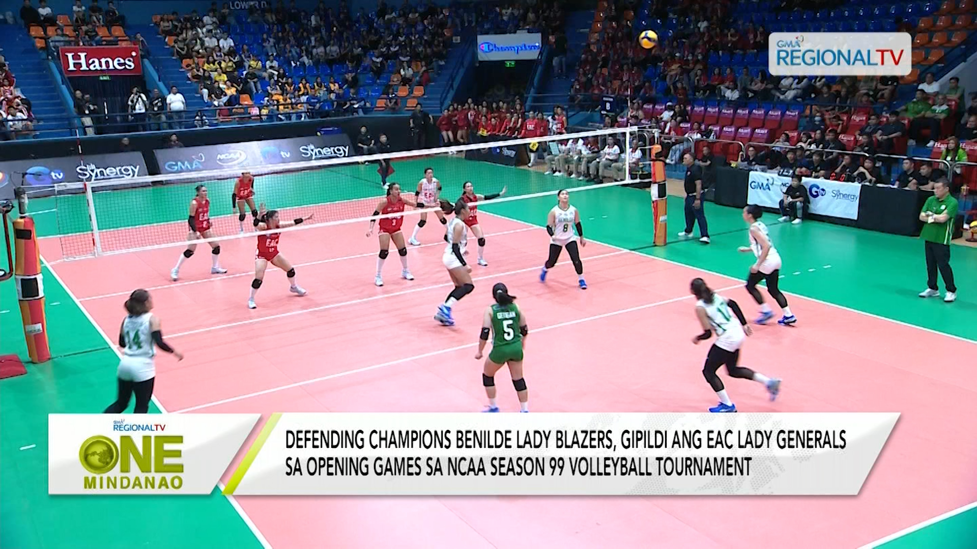 Benilde Lady Blazers, gipildi ang EAC Lady Generals sa opening games sa NCAA