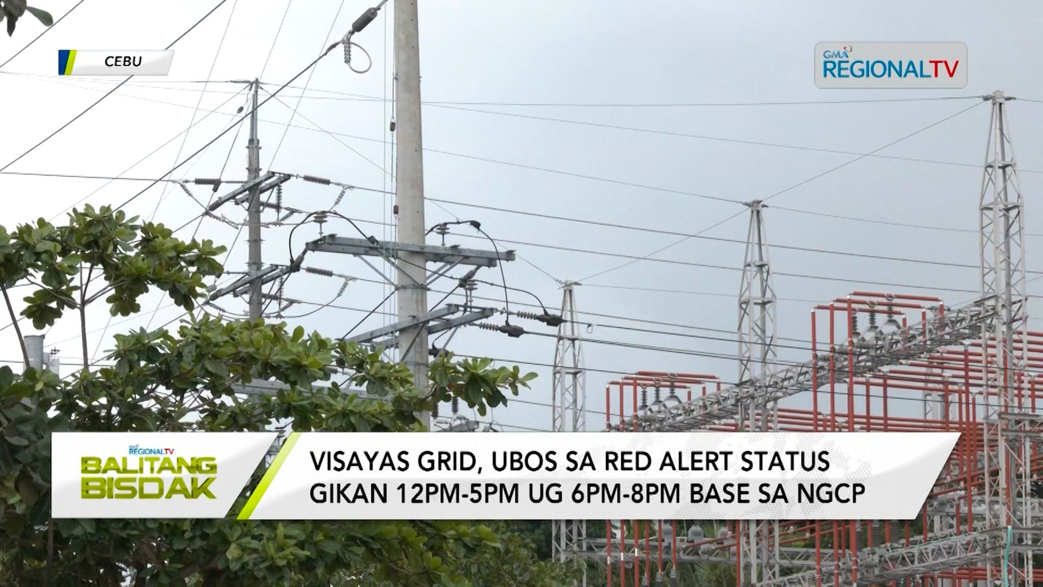 Visayas Power Grid, gipaubos pagbalik sa red alert status sa NGCP