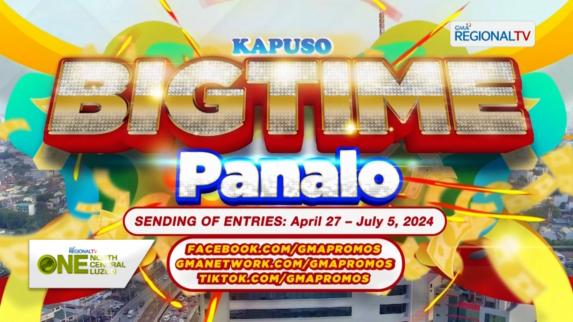 Sending of entries para sa ‘Kapuso Bigtime Panalo,’ magsisimula sa April 27
