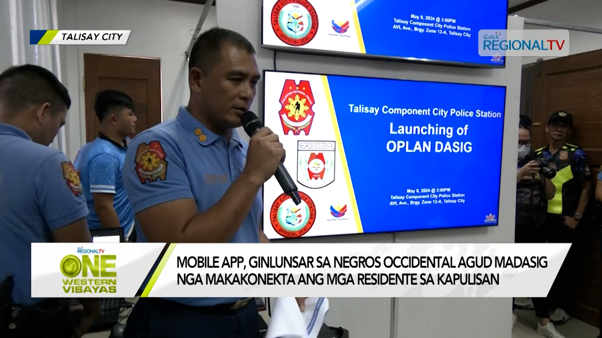 Mobile app, agud madasig nga makakonekta ang mga residente sa kapulisan