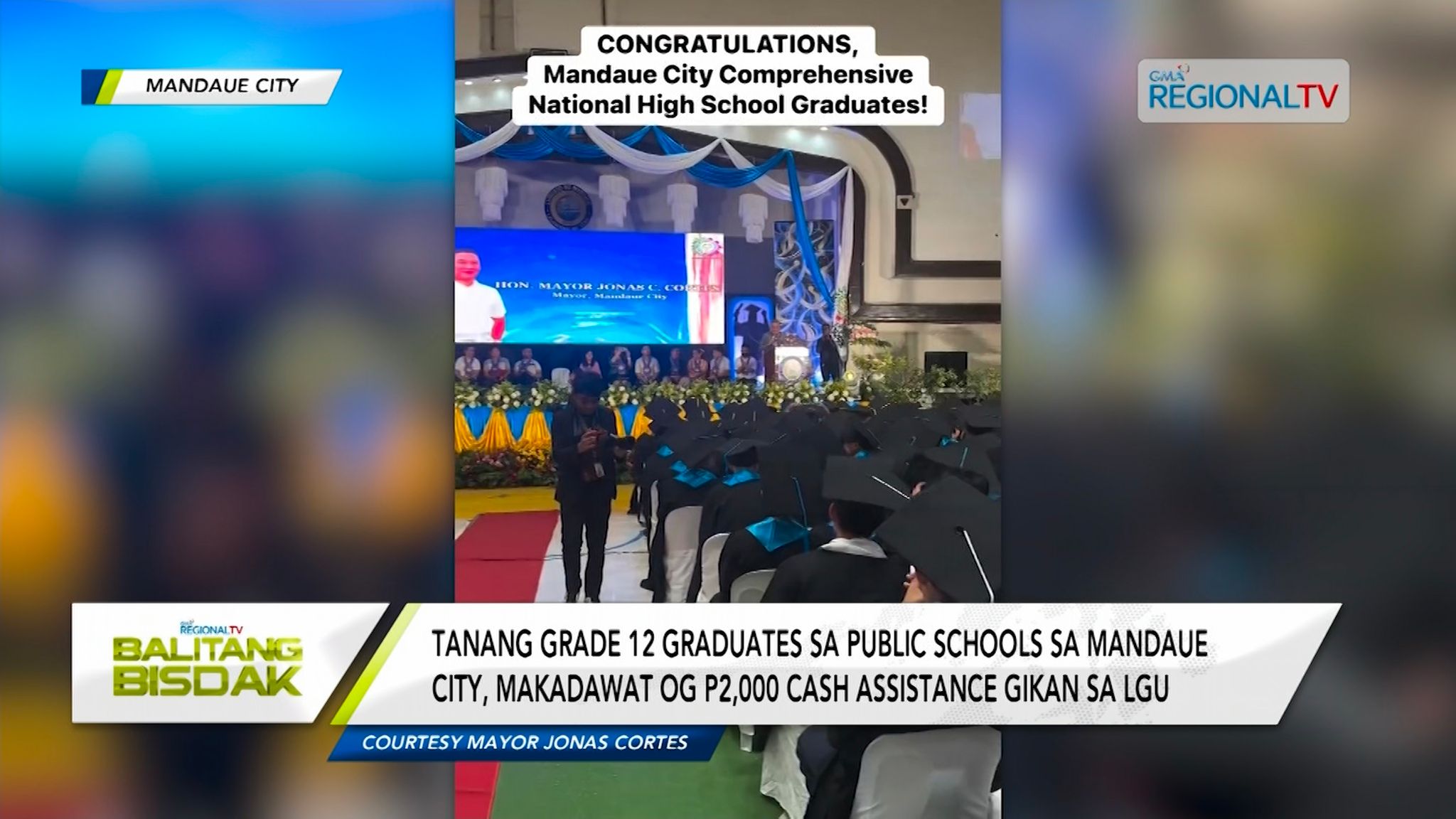 P2-K, madawat sa senior high school graduates sa Mandaue City