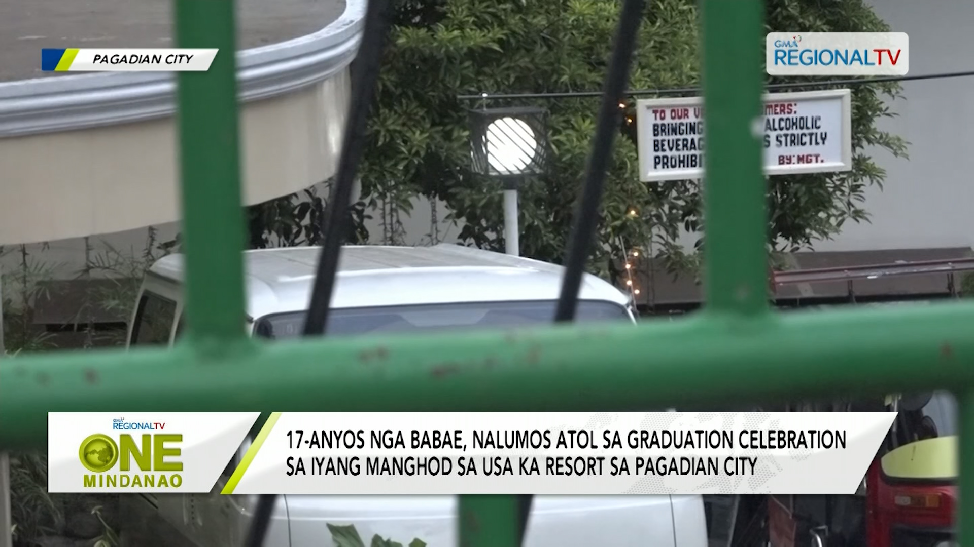 17-anyos nga babaye, nalumos atol sa graduation party sa iyang igsuon sa Pagadian City