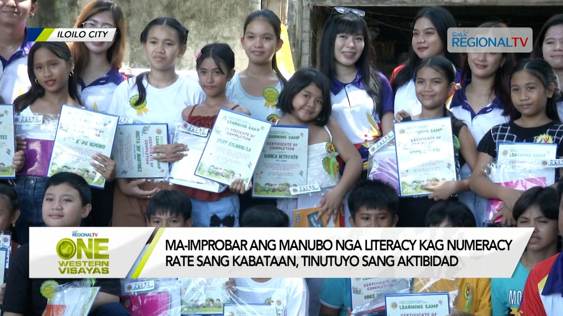Learning camp, ginpatigayon sa Brgy. Tanza Timawa Zone II, Iloilo City