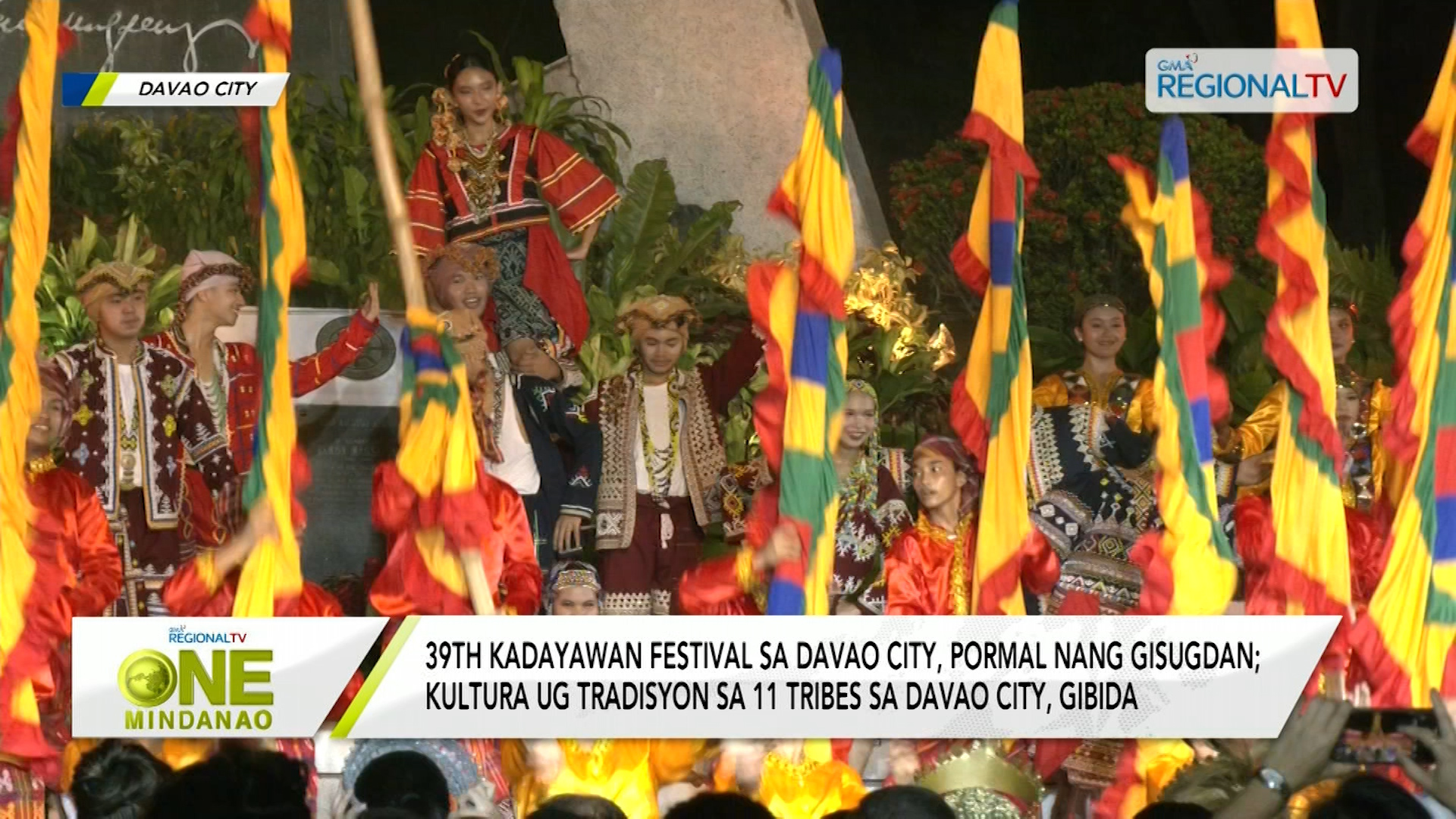 39th Kadayawan Festival sa Davao City, pormal nang gisugdan