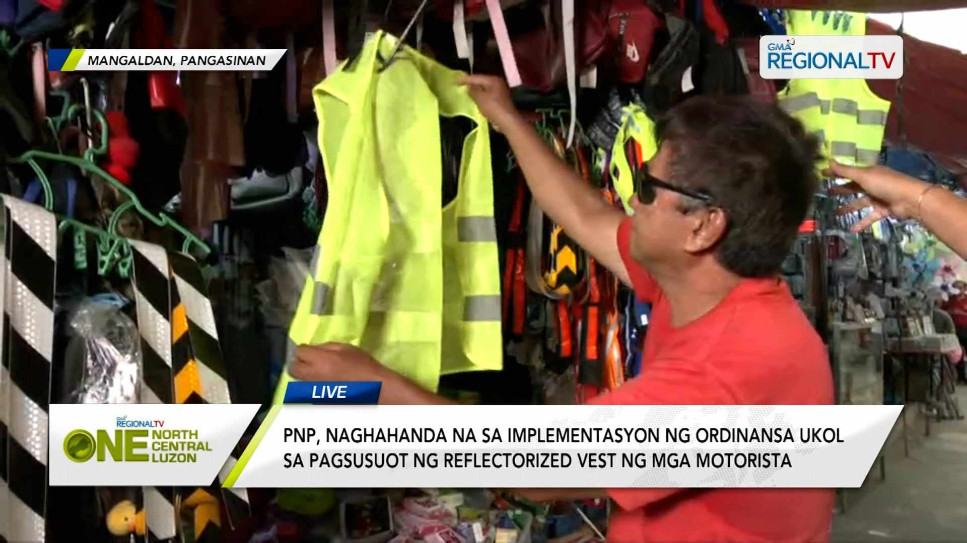 Pagsusuot ng reflectorized vest ng mga motorista sa Pangasinan, simula na