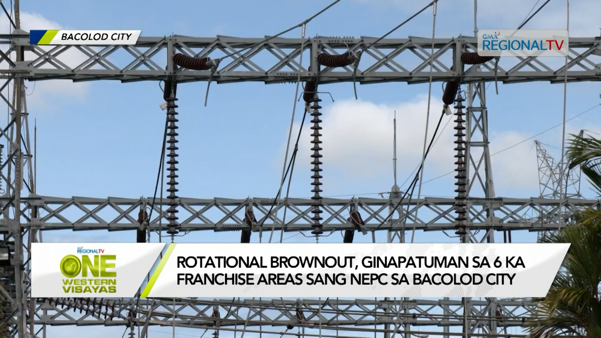 Rotational brownout, ginapatuman sa 6 ka franchise areas sa Bacolod City