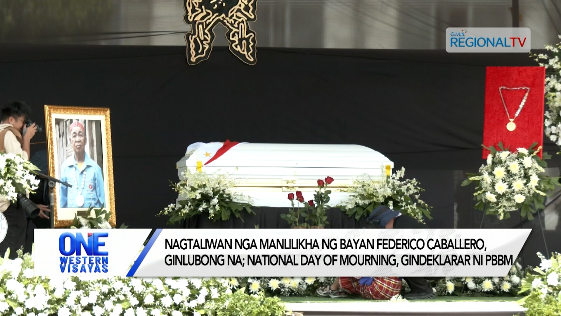 Nagtaliwan nga Manlilikha ng Bayan Federico Caballero, ginlubong na