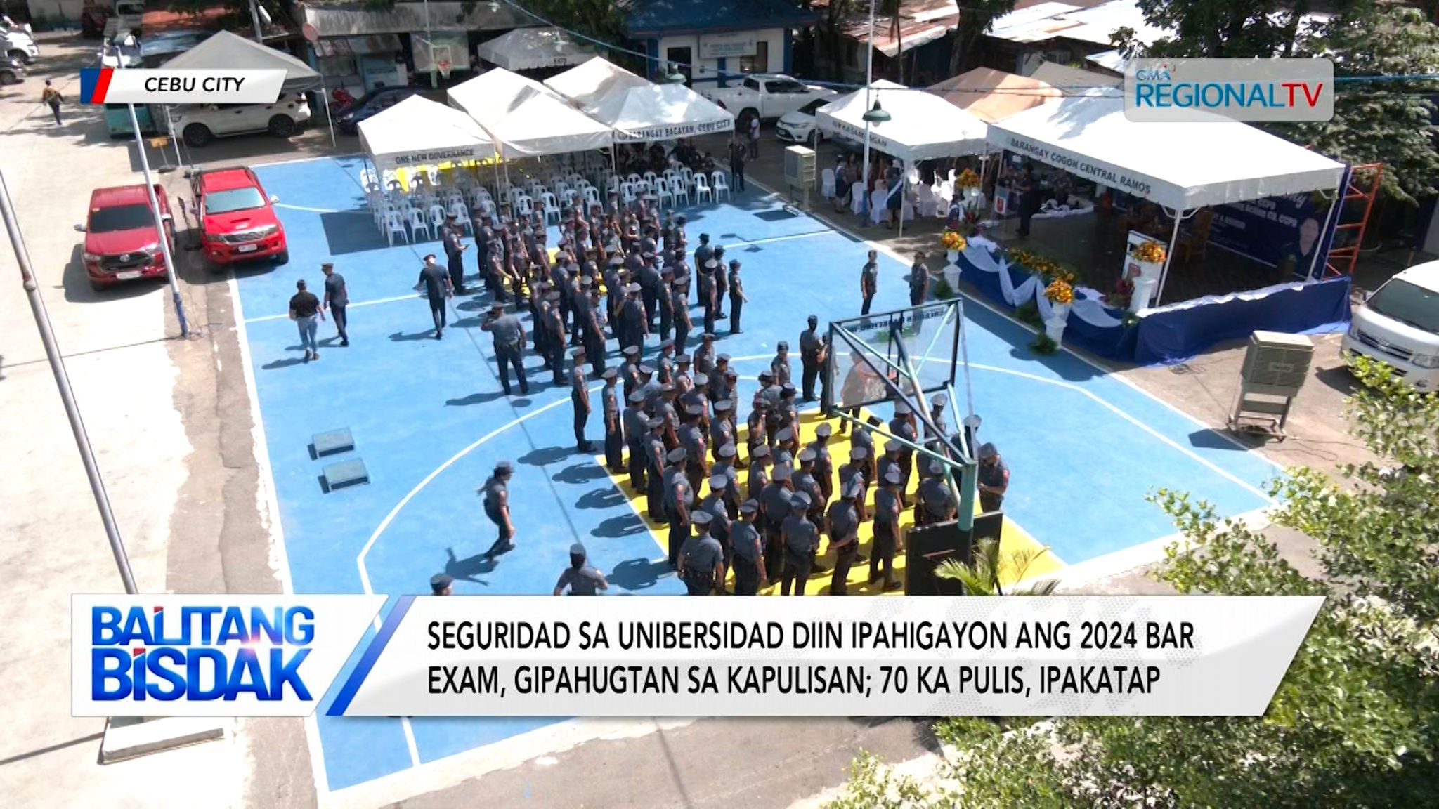 Seguridad sa 2024 Bar Exam, pahugtan sa kapulisan