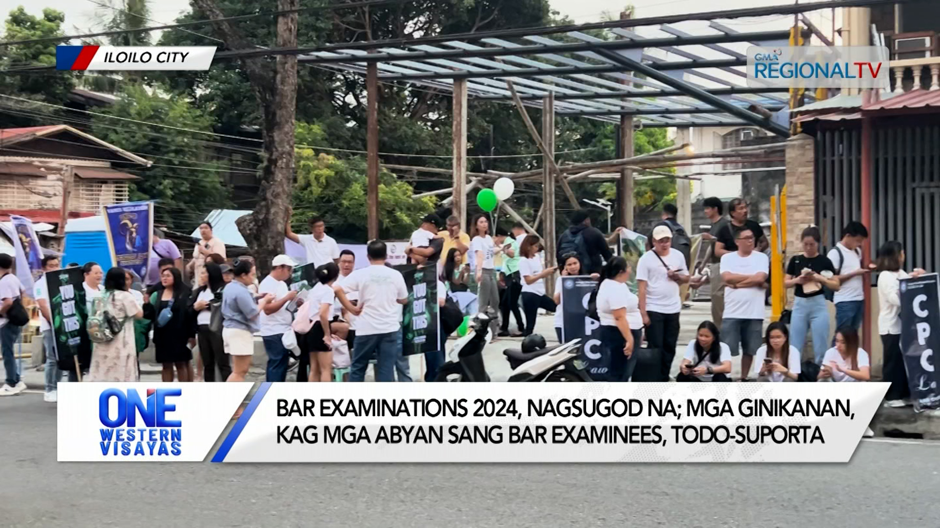 Bar examinations 2024, nagsugod na; mga ginikanan, kag abyan, todo-suporta