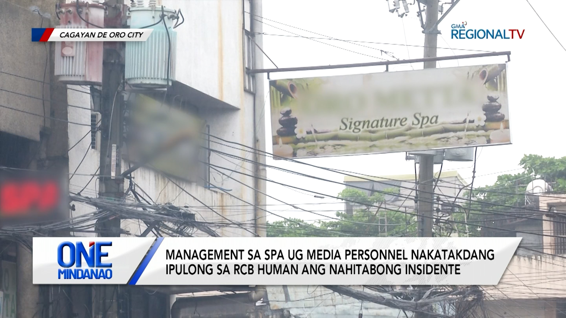 Massage Spa sa Cagayan de Oro City, nasuta nga ga-operate nga walay permit