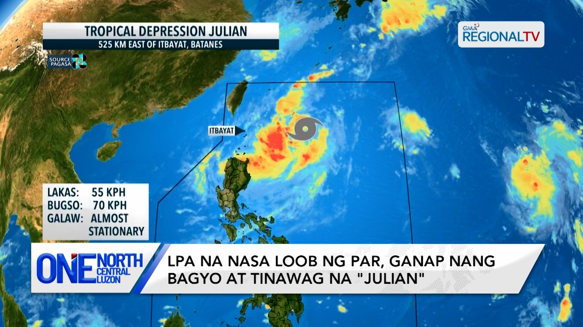 Dalawang bagyo at isang LPA, binabantayan ng PAGASA