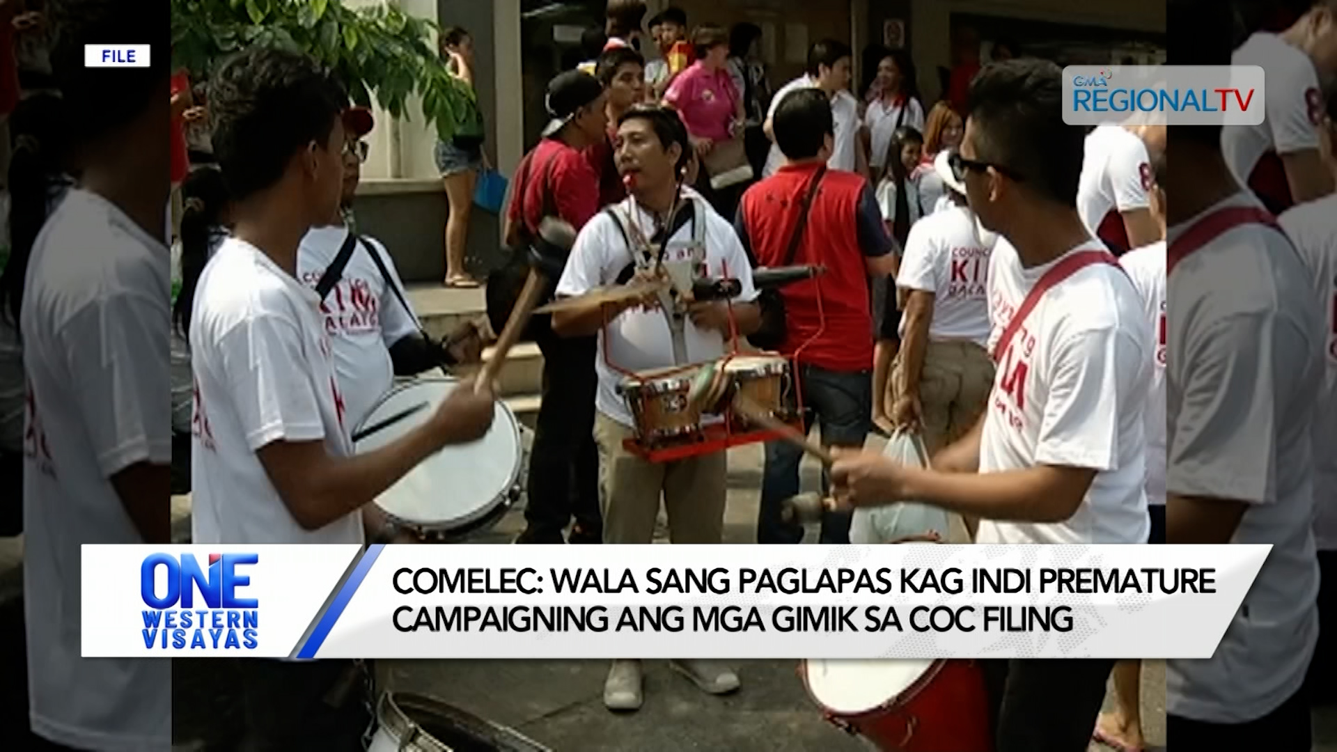 COMELEC: mga gimik sa COC filing indi paglapas kag indi premature campaigning