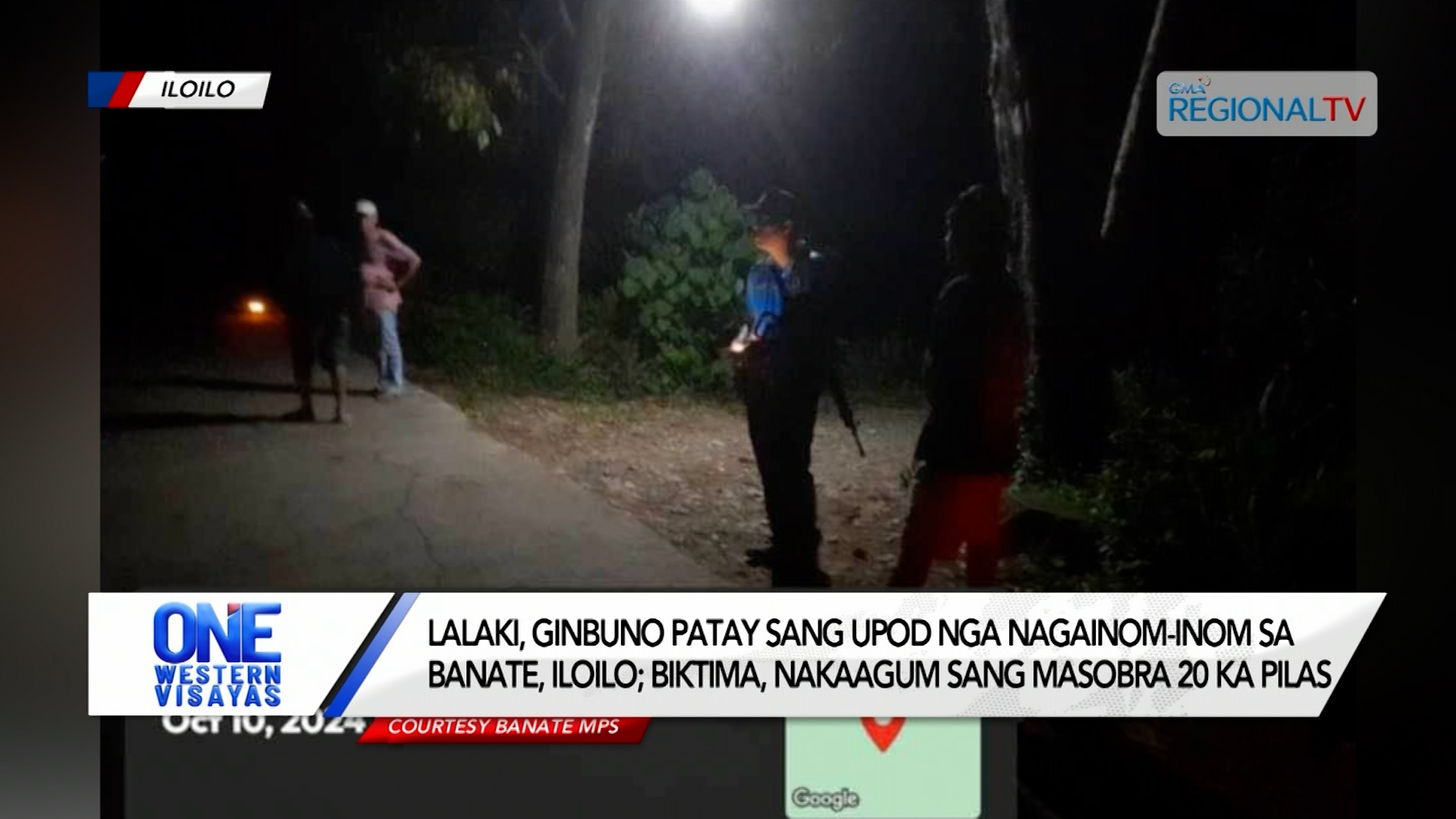 Lalaki, ginbuno patay sang upod nga nagainom-inom sa Banate, Iloilo