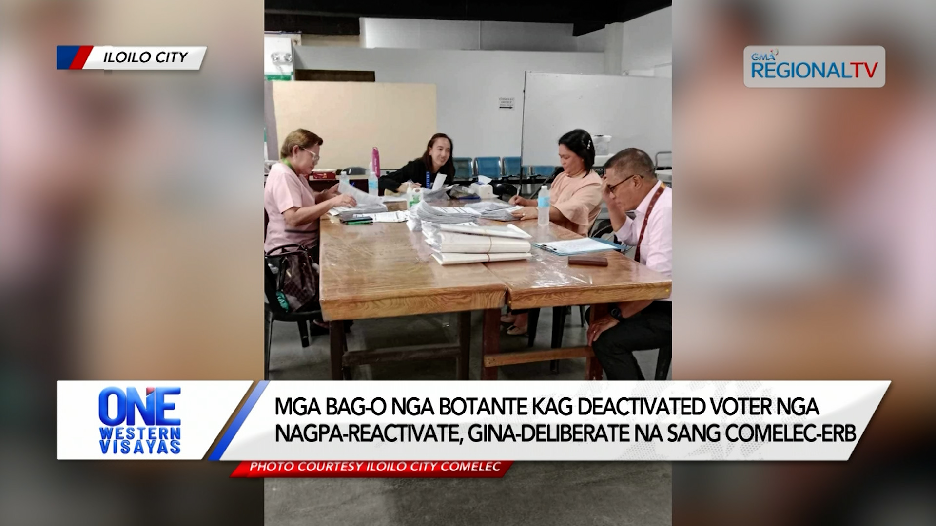 Mga bag-o kag deactivated voter nga nagpa-reactivate, gina-deliberate ERB