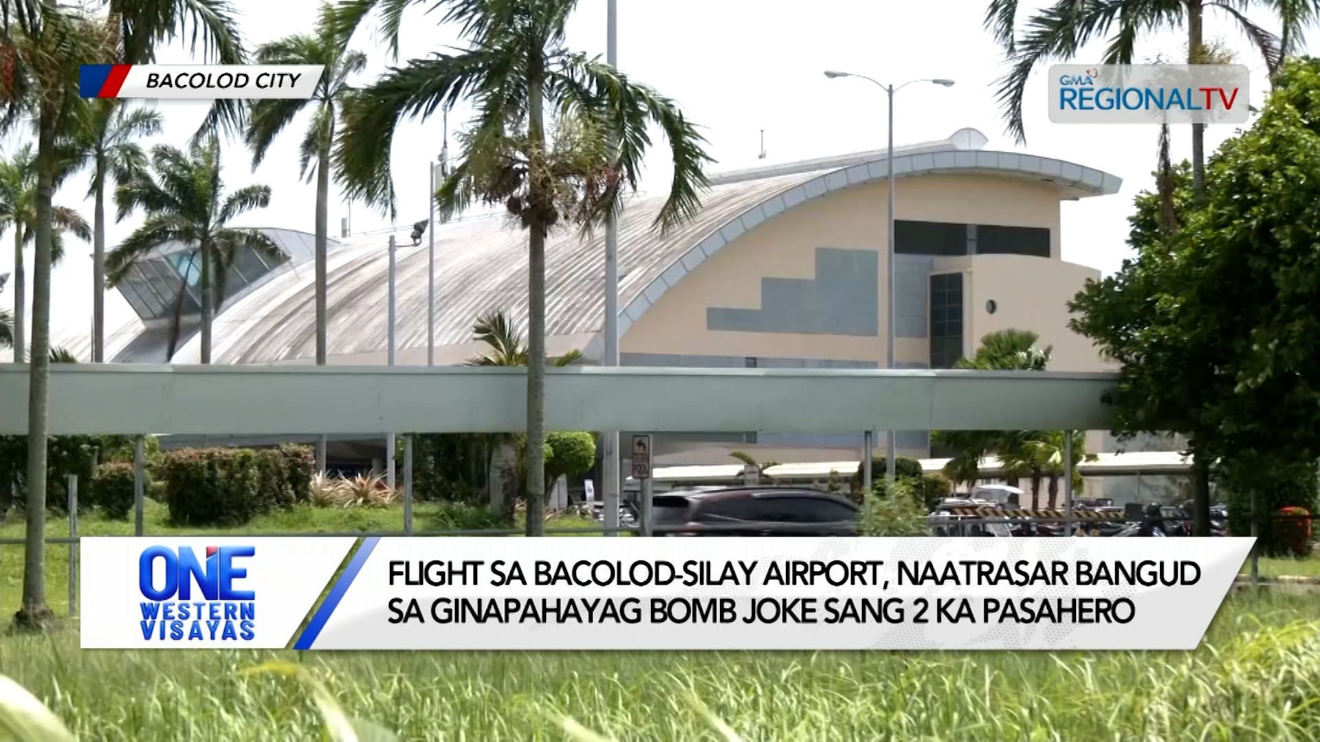 Flight sa Bacolod-Silay Airport, naatrasar bangud sa ginapahayag bomb joke