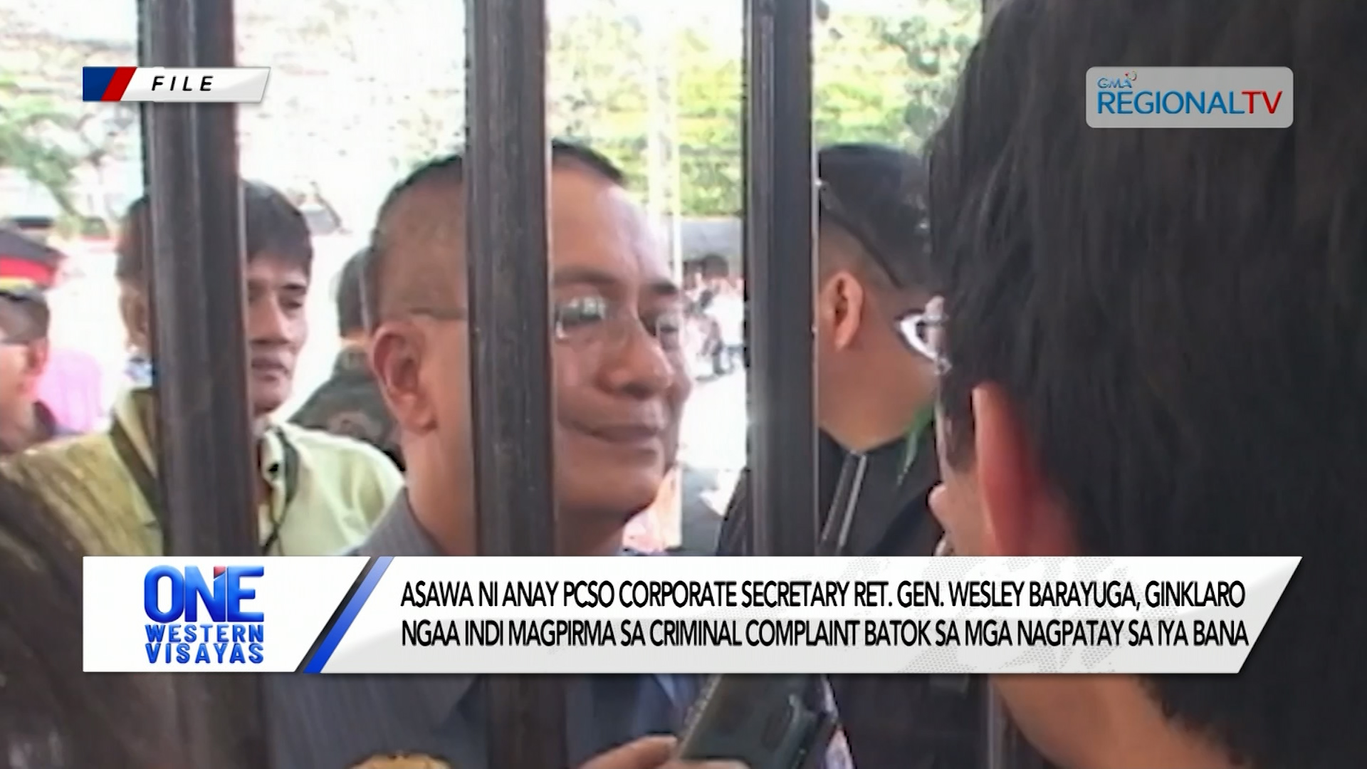 Asawa ni anay PCSO Corporate Secretary Ret. Gen. Wesley Barayuga, nagpaathag