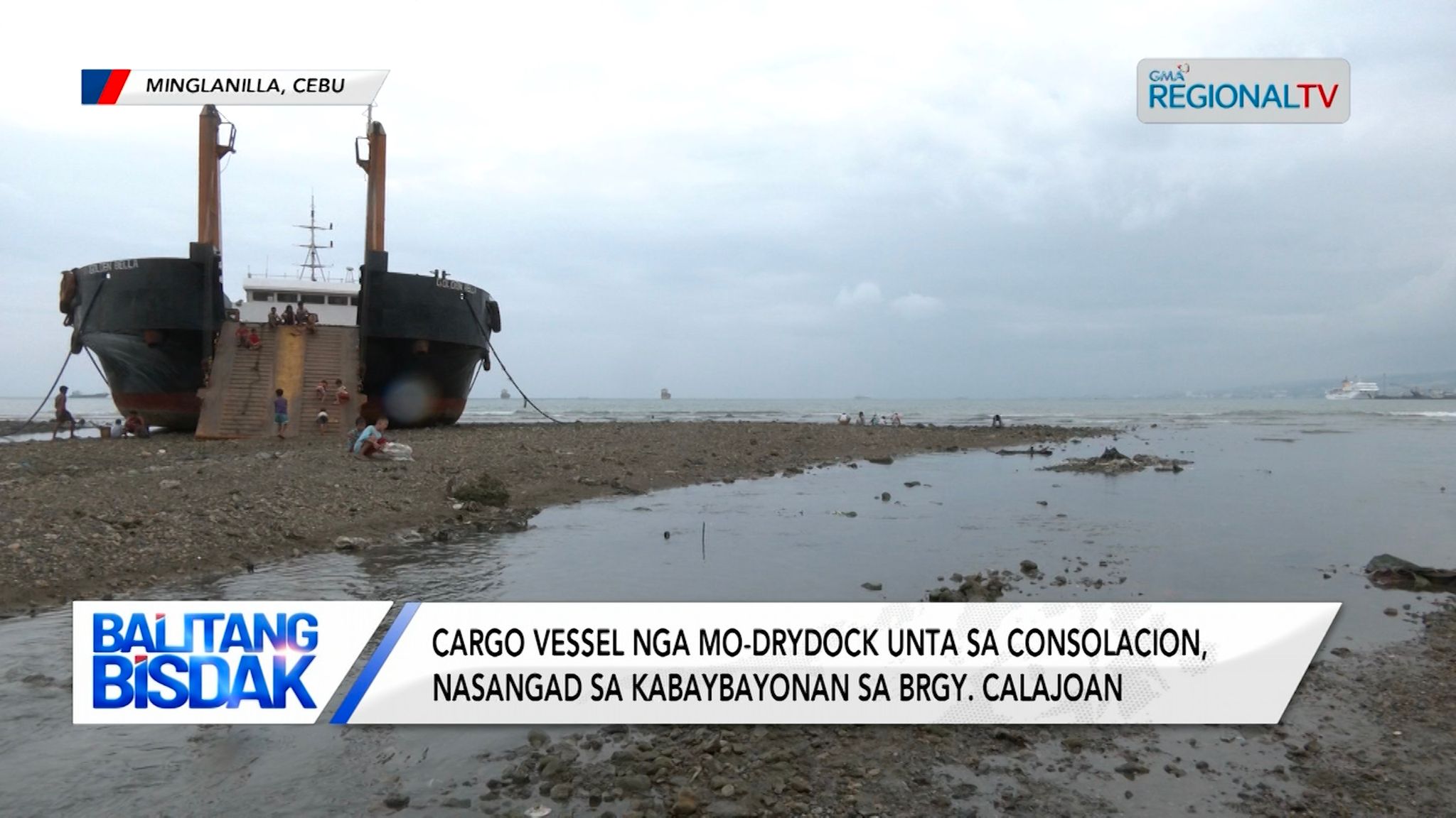 Mga otoridad, nikuha og water sampling sa dagat aron sa pagsusi sa oil spill