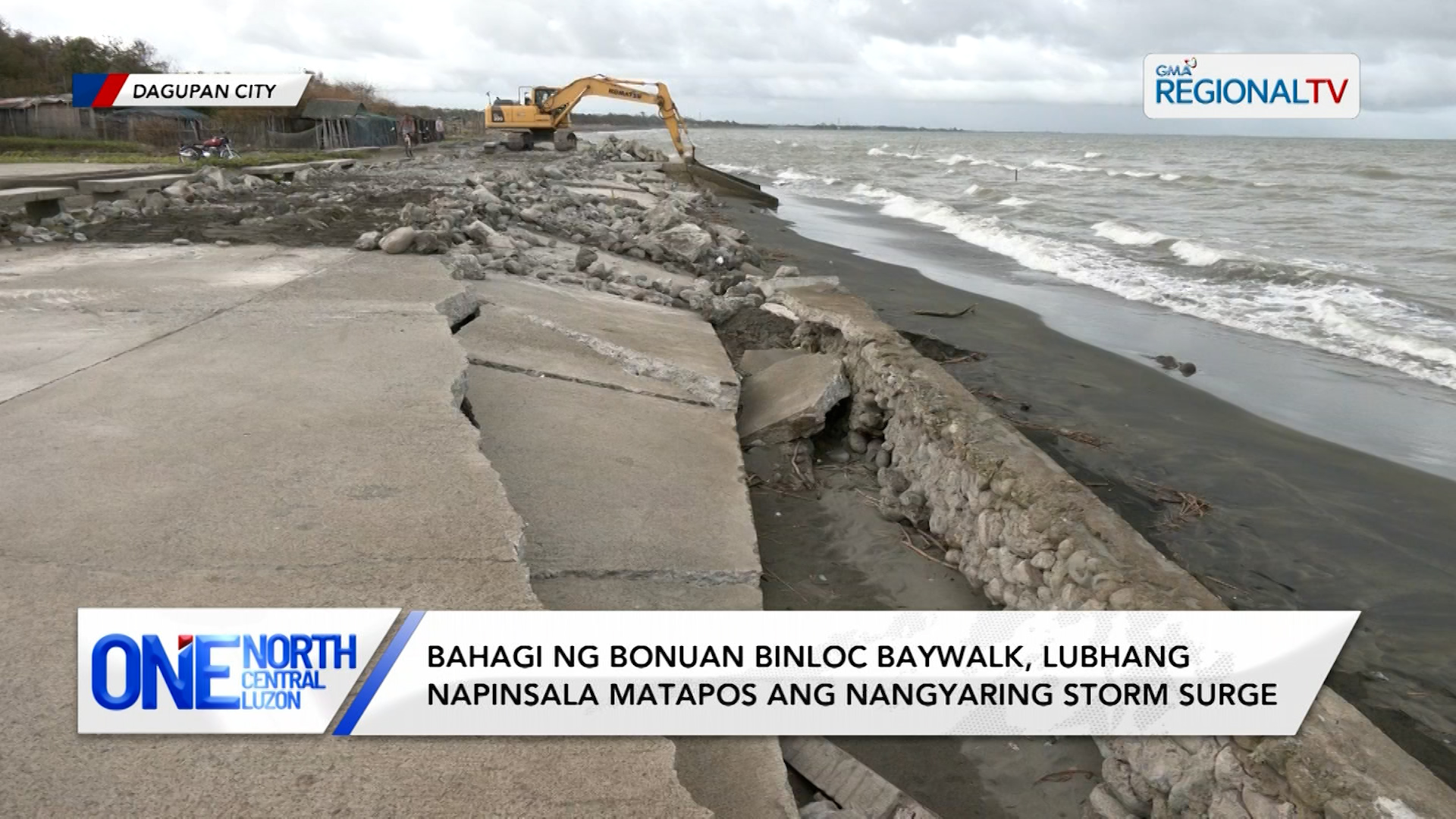 Clearing operations sa nasirang Bonuan Binloc Baywalk, isinasagawa