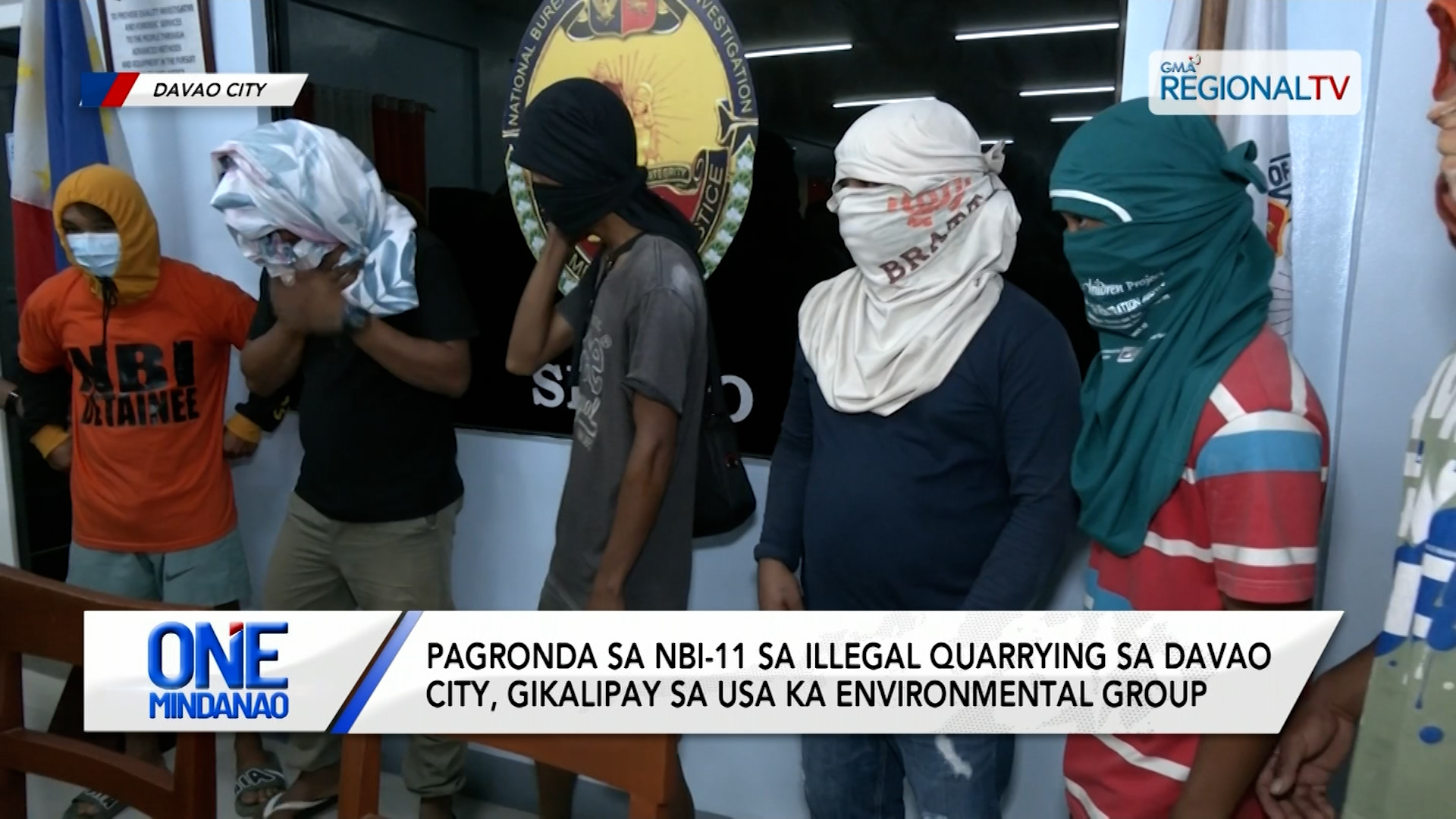 Pagronda sa NBI-11 sa illegal quarrying, gikalipay sa usa ka environmental group